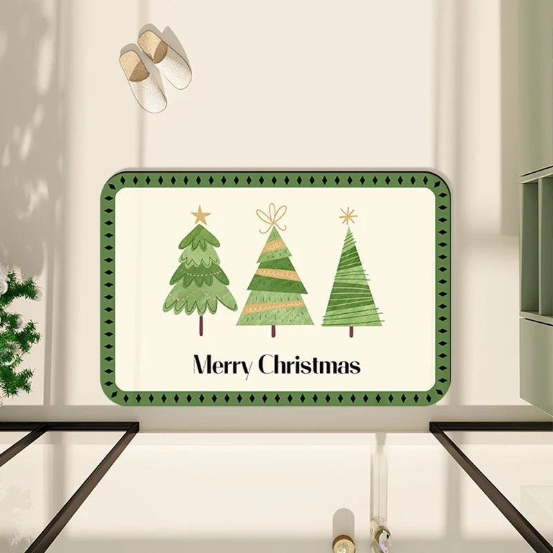 Weihnachtlich dekorative Matte