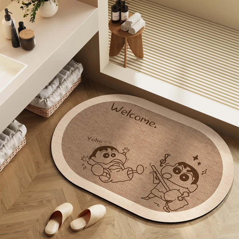 Stylische Badezimmermatte für moderne Innenräume