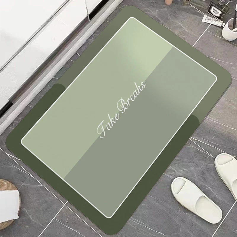Dekorativer Badteppich für Badezimmer zuhause