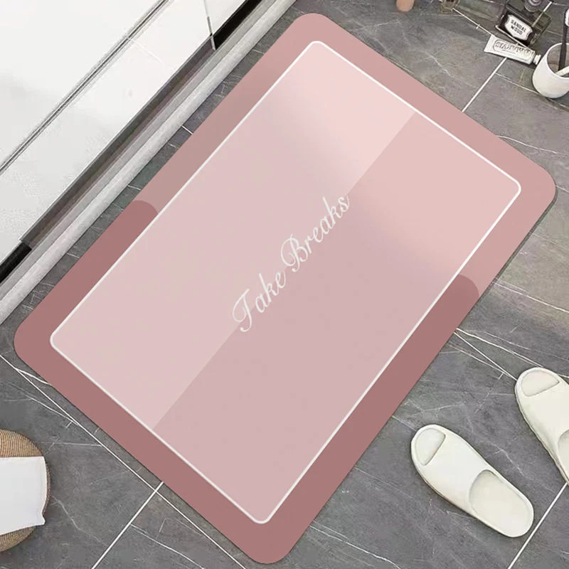 Dekorativer Badteppich für Badezimmer zuhause