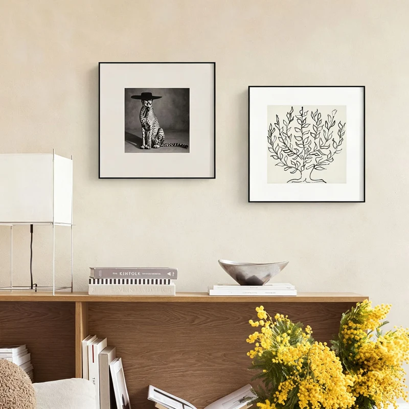 Elegante Wandkunst für Wohnräume