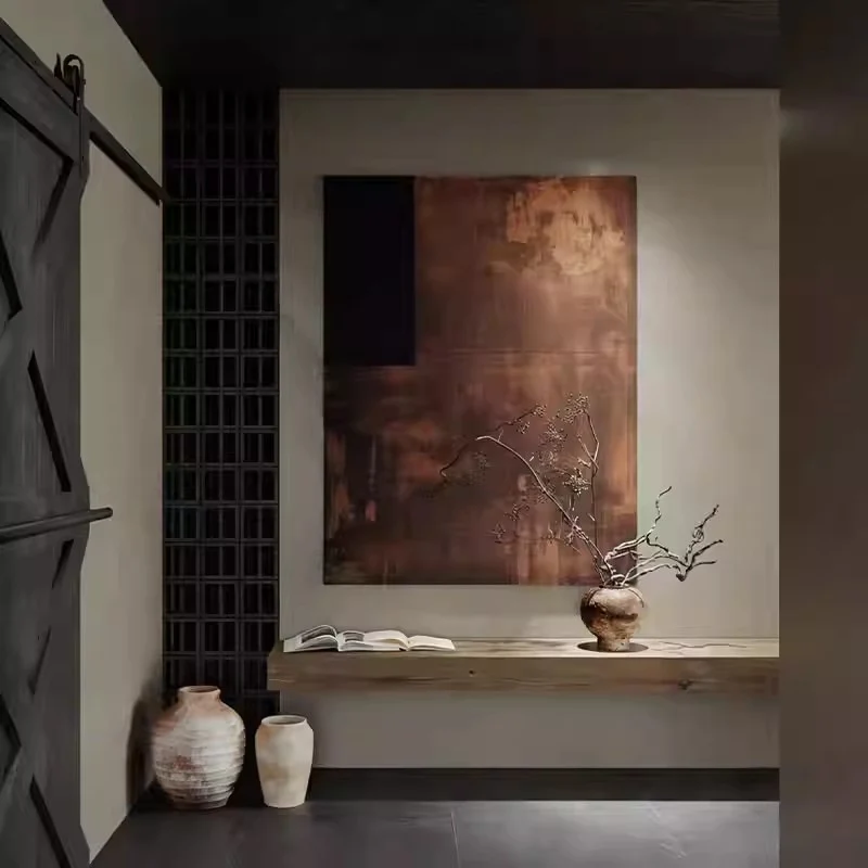 Moderne Minimalistische Geometrische Leinwandkunst