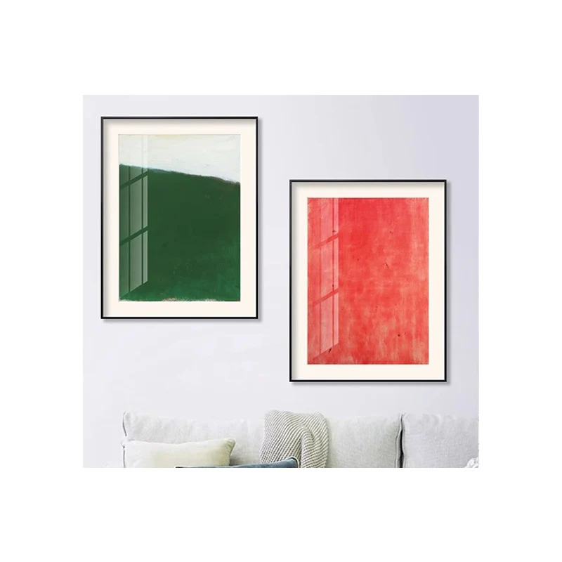 Modern Minimalist Gerahmte Leinwandkunst