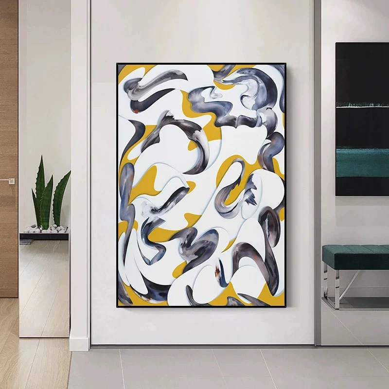 Moderne abstrakte Wandkunst