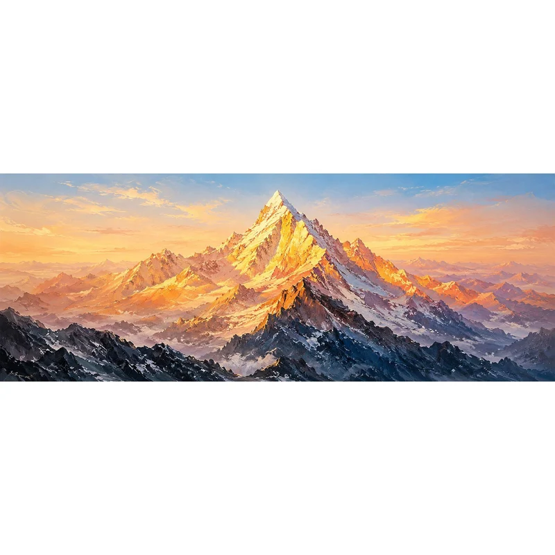Szenerische Berglandschaft Leinwandkunst für Innenräume