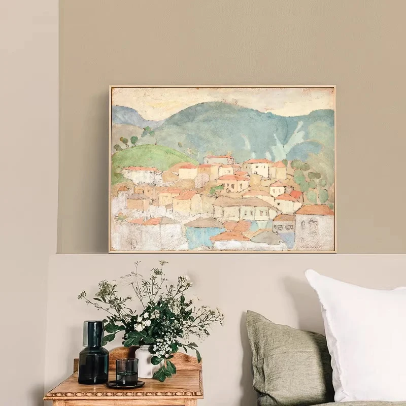Inspirierte Landschaft Leinwand Wandkunst
