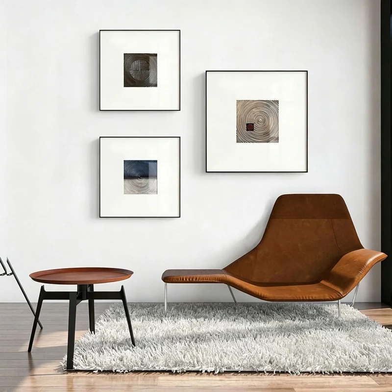 Rahmen Geometrische Leinwand Wandkunst