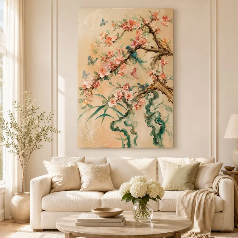Florales Themen-Leinwandkunst