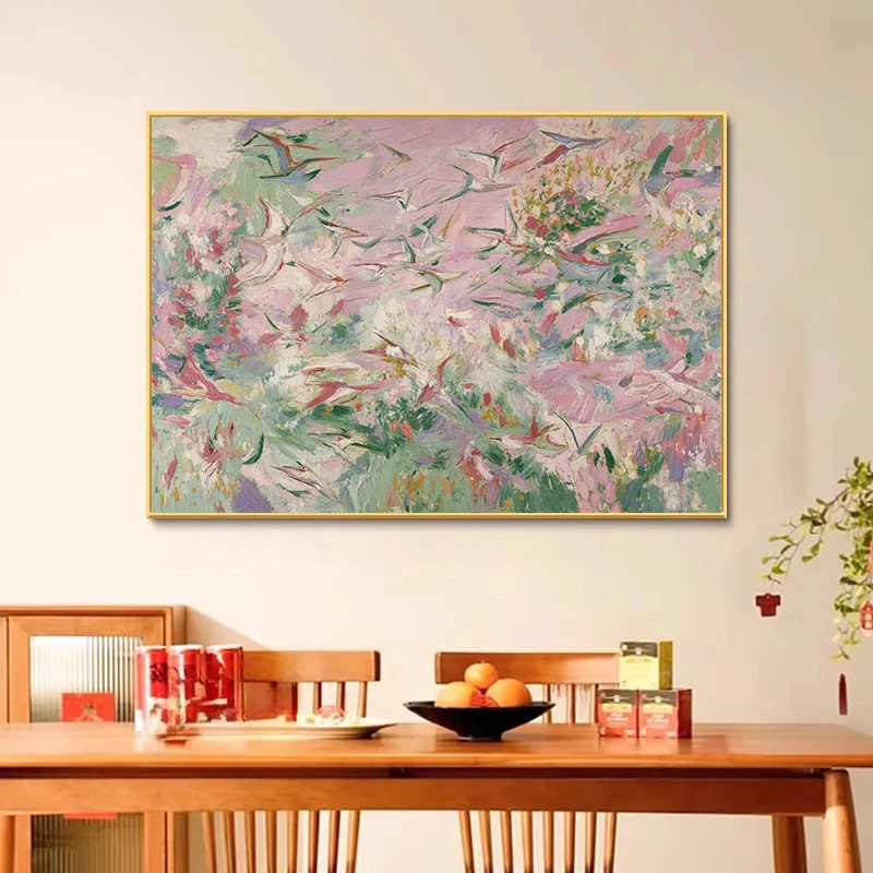Floral Impressionist Leinwandkunst