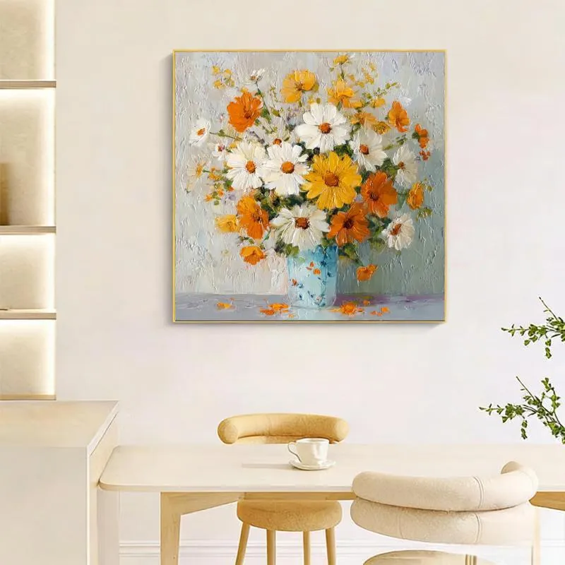Floral Dekorative Leinwand Wandkunst