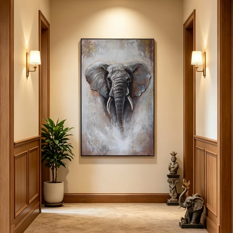 Elefanten Wandkunst