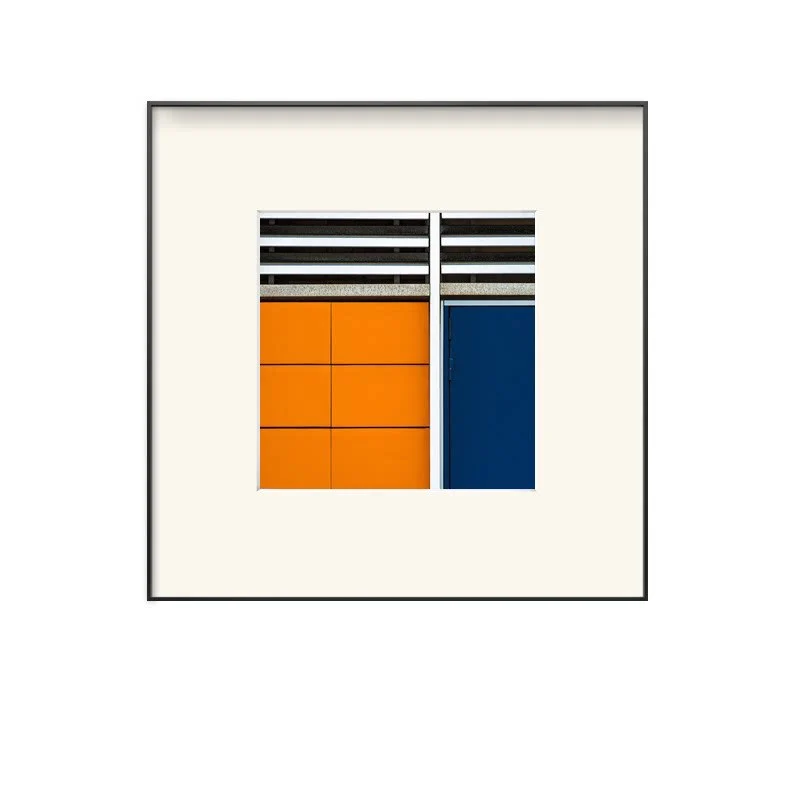 Dekorative geometrische Wandkunst
