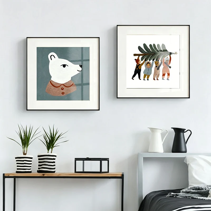 Dekorative Kunstdruck für Wohninterieurs