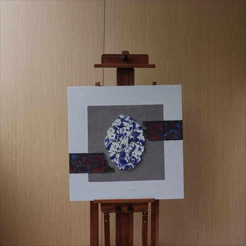 Zeitgenössische abstrakte Wandkunst