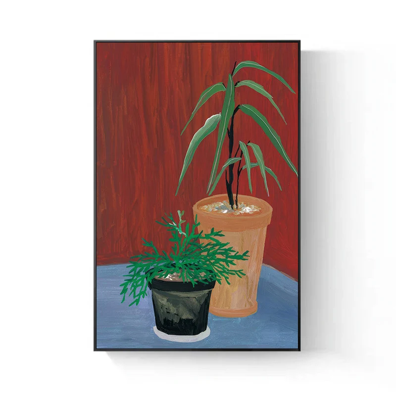 Künstlerische florale Stillleben-Leinwandkunst