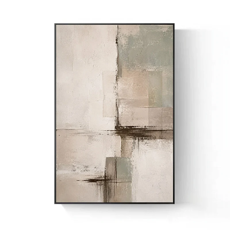 Abstract Texturiertes Wandkunstwerk für das Zuhause