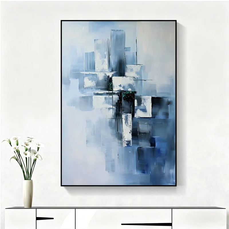 Abstrakte Moderne Kunst Leinwanddruck