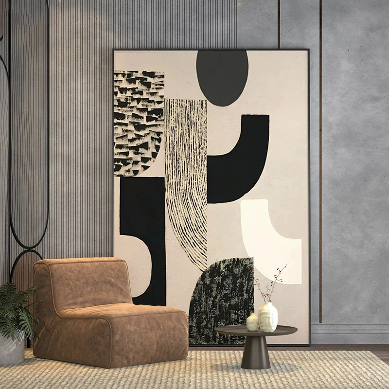 Abstrakte Geometrische Wandkunst Leinwand