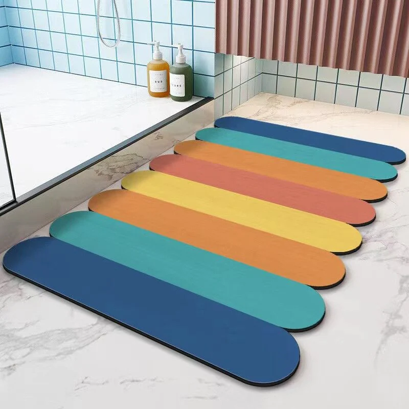 Stylische Badezimmermatte