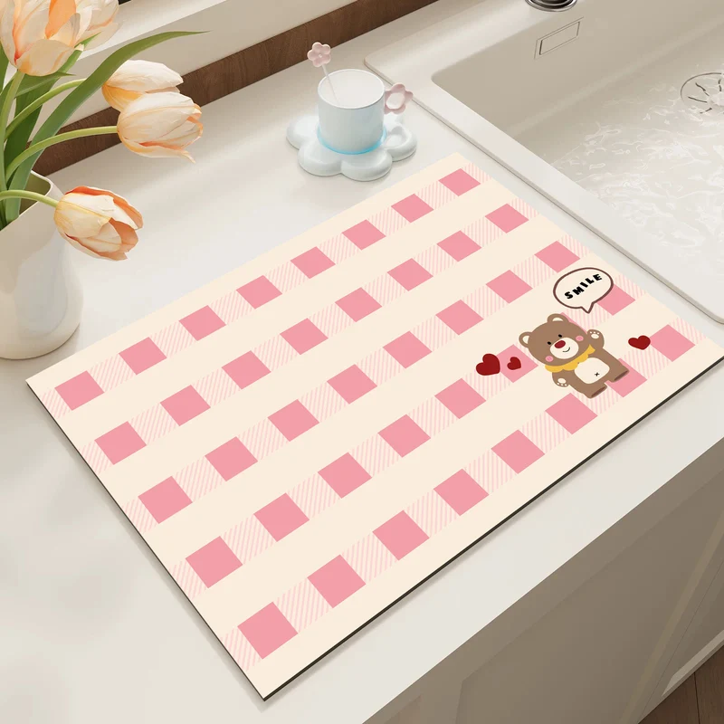 Stylische Küchendekormatte für das Zuhause