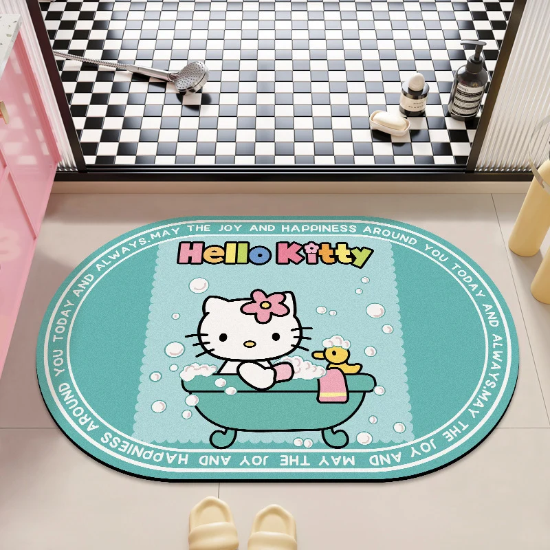 Hello Kitty Plüsch-Badevorleger für Badezimmer
