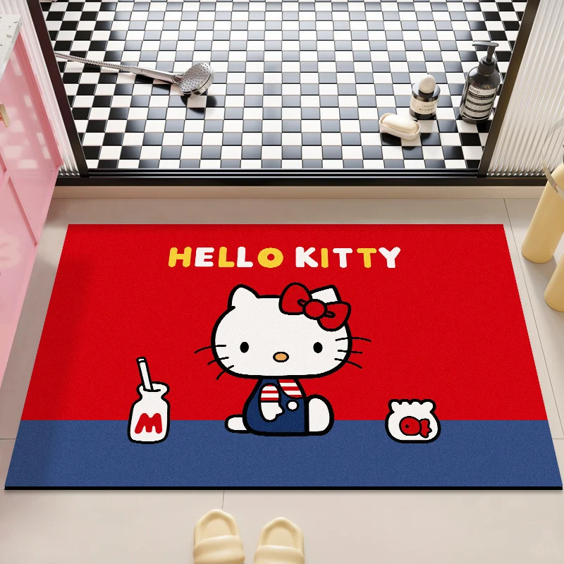 Hello Kitty Plüsch-Badevorleger für Badezimmer
