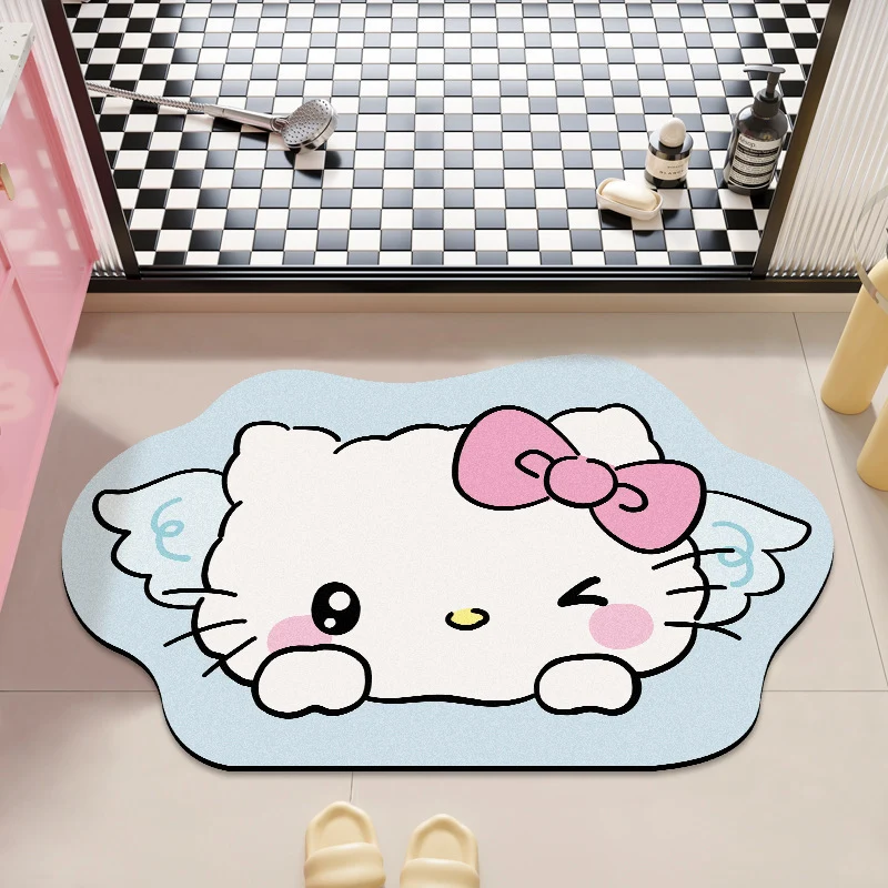 Hello Kitty Plüsch-Badevorleger für Badezimmer