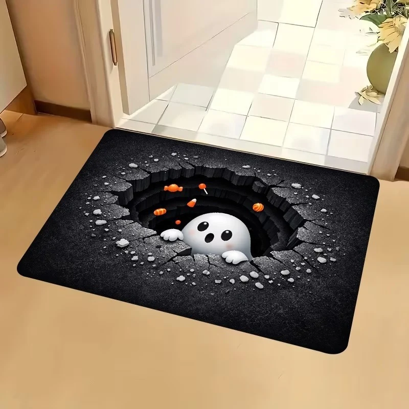 Fun Halloween-Themen-Spinnen-Badezimmermatte