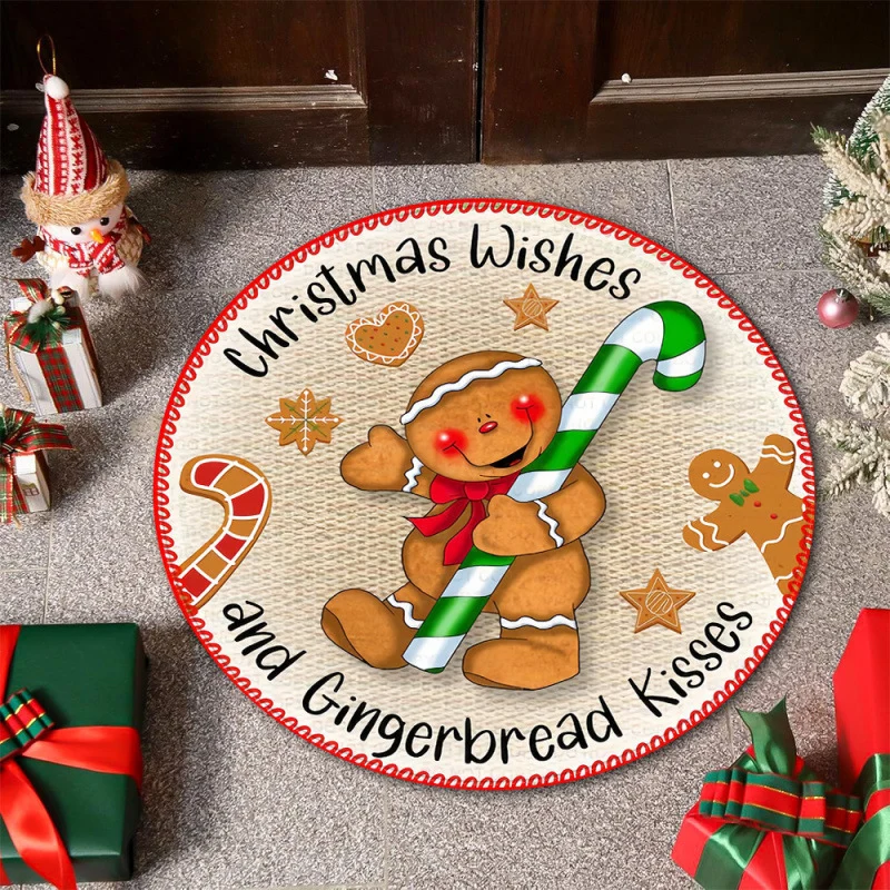 Weihnachtlich dekorative Bereichsmatte
