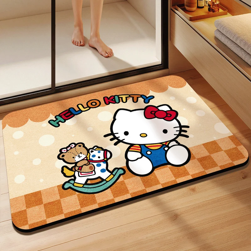 Cartoon-Thema Plush-Badmatte