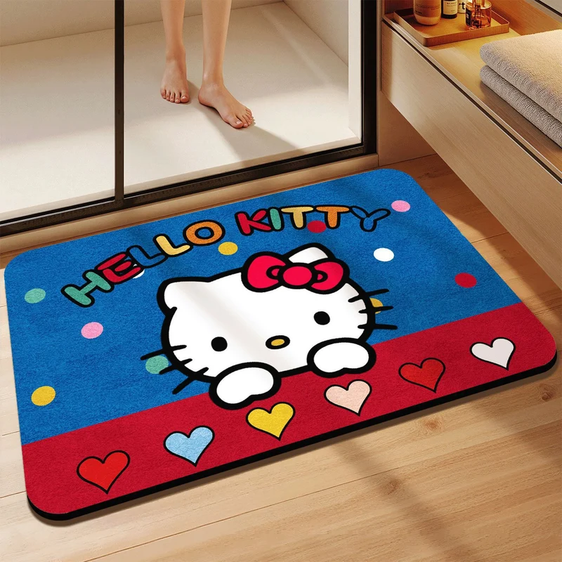 Cartoon-Thema Plush-Badmatte