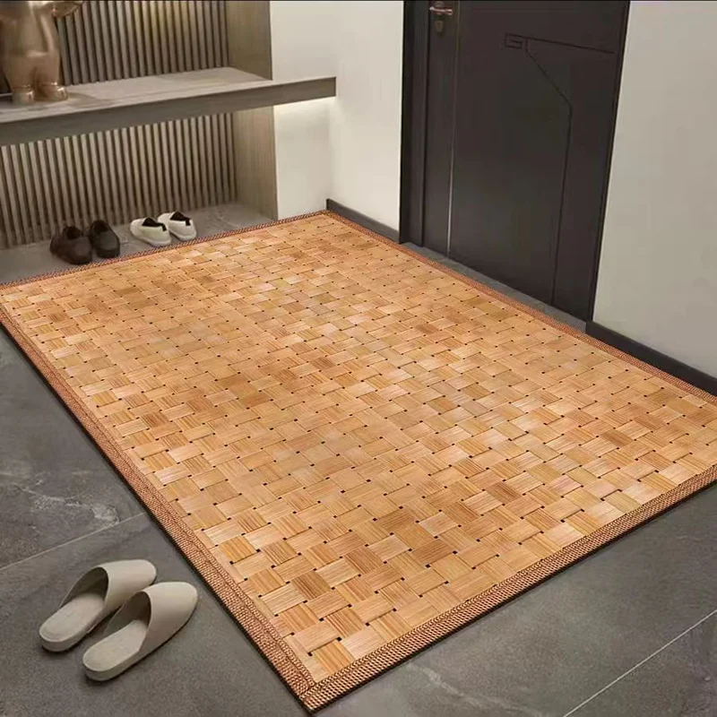 Bamboo Texturierten Fußmatte