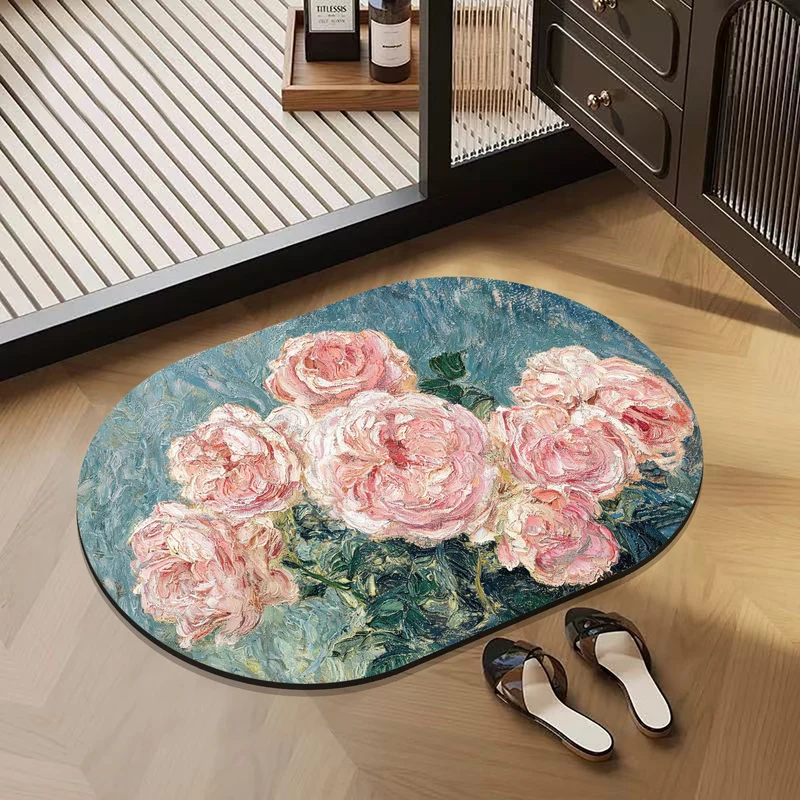 Künstlerisches Floral Design Matte