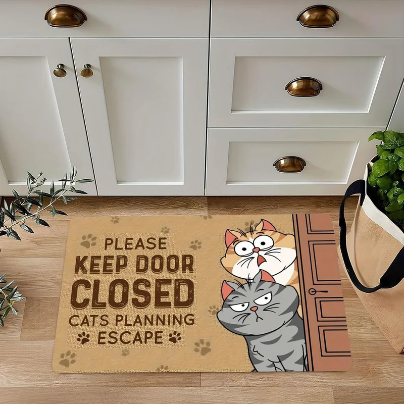 Künstlerische Katzendekorative Matten