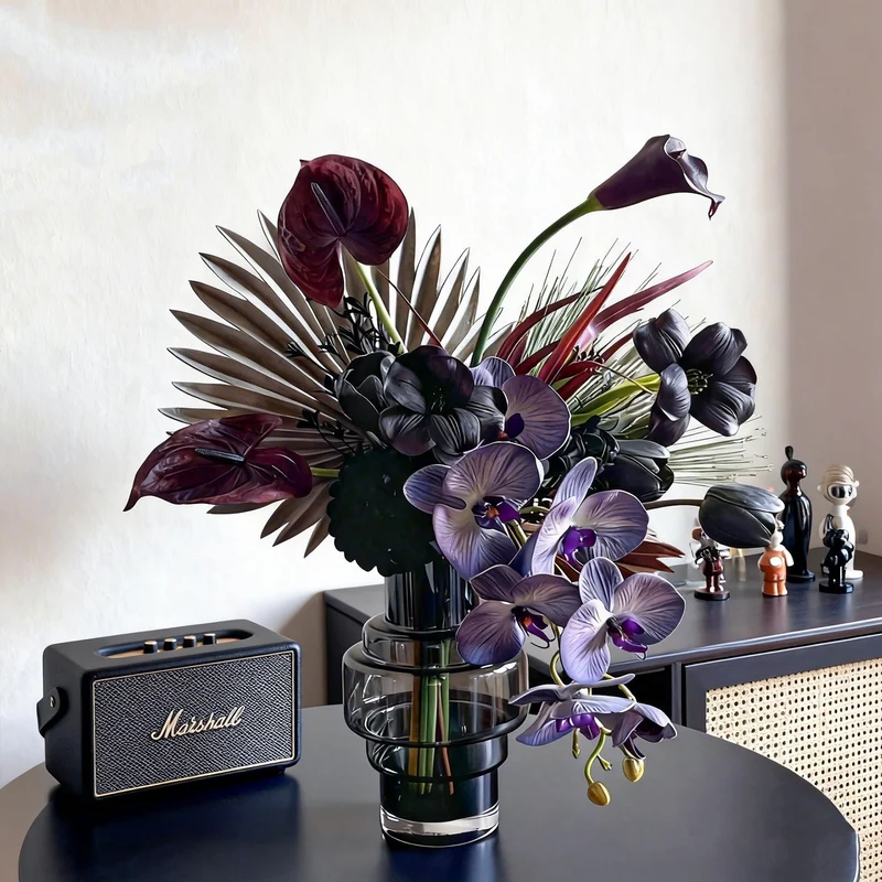 Luxuriöse Exotische Blumenarrangement