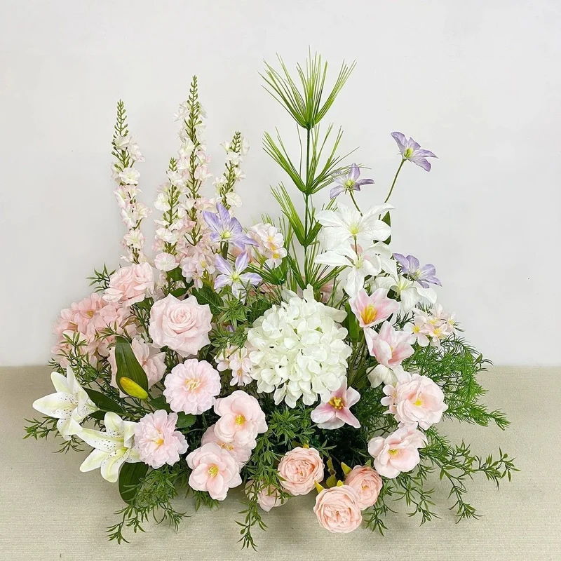 Lush Faux Floral Tischdeko Arrangement
