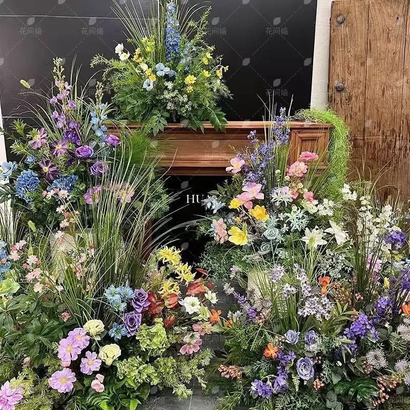 Lush botanische Blumenarrangement