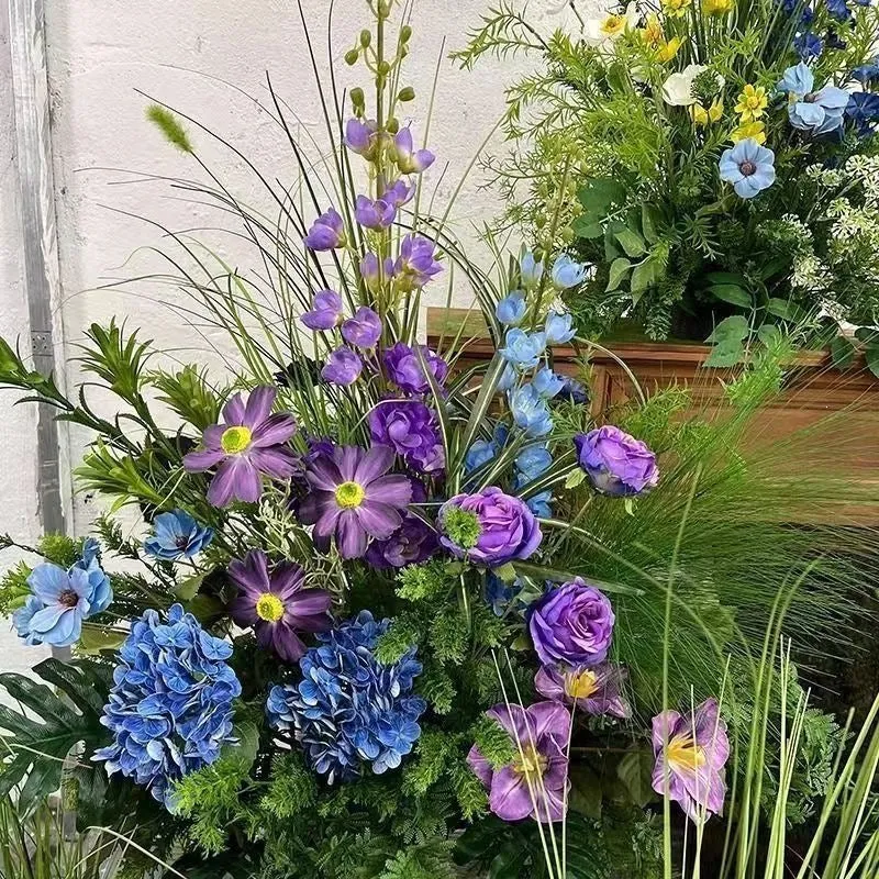 Lush botanische Blumenarrangement