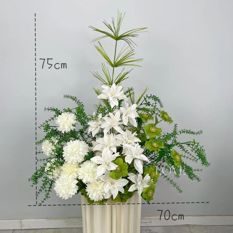 Elegantes Hochzeitsblumen-Dekorationsset