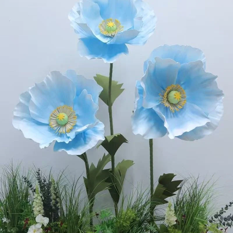Elegante große Papierblumenanordnung