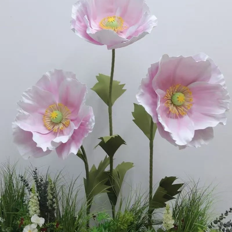 Elegante große Papierblumenanordnung