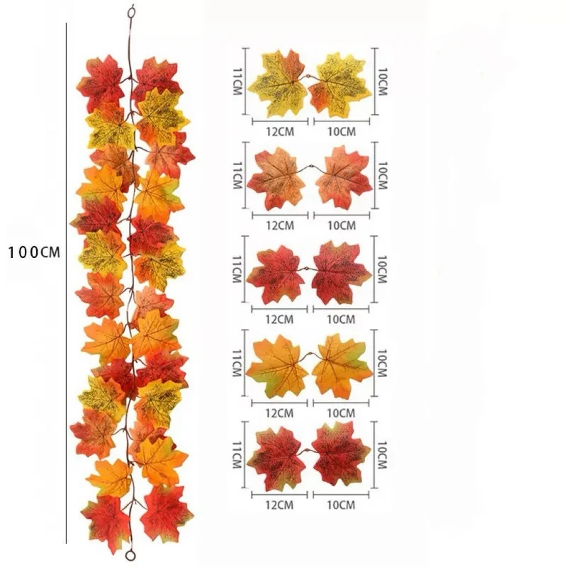 Dekorative Faux Herbstblätter