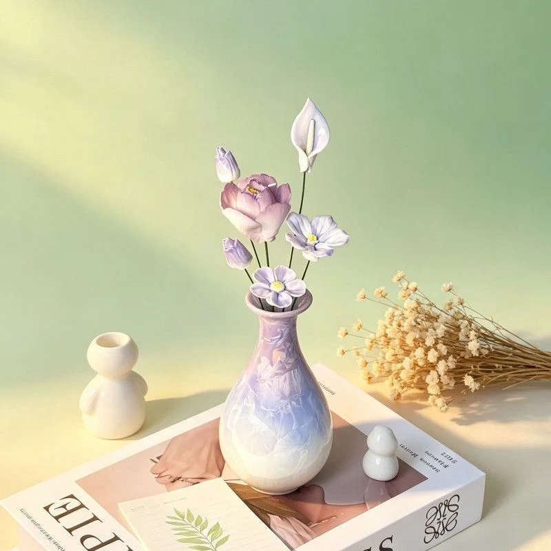 Dekorative Keramische Blumenvase