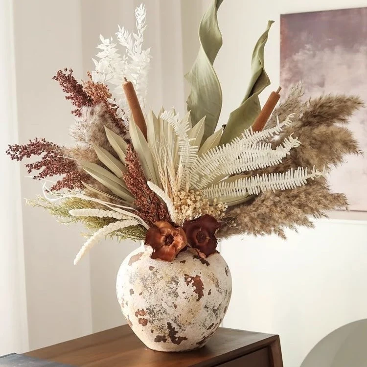 Bohemian getrocknete Blumenarrangement