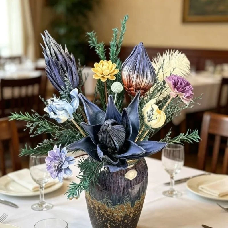 Künstlerische Blumenausstellung
