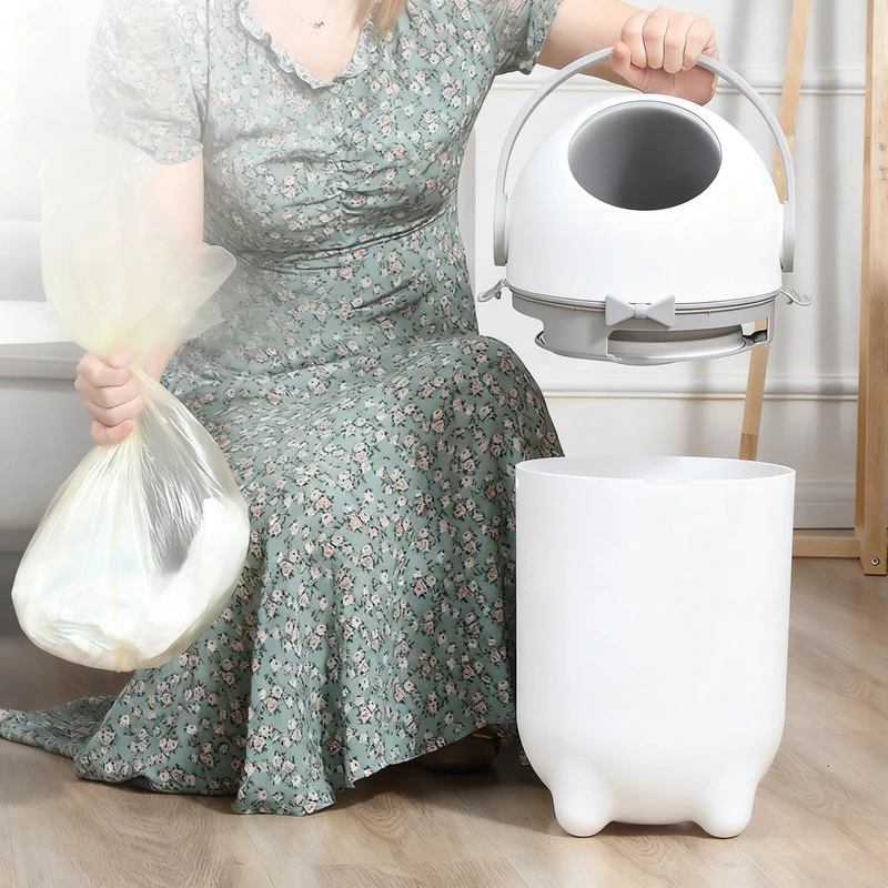 Windeleimer mit Deckel, 12 L, geruchsdicht