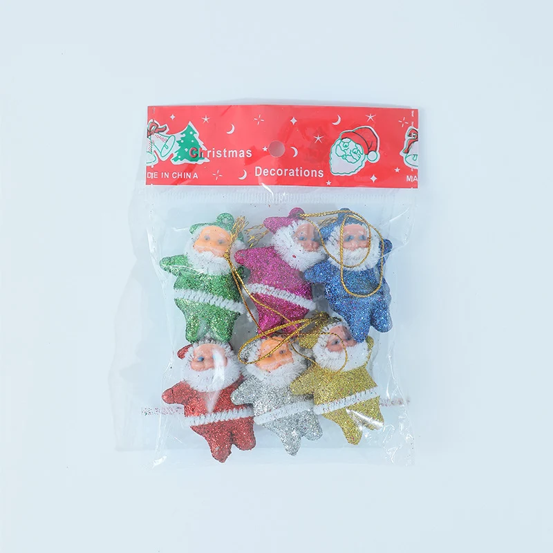 Weihnachtsmann-Anhänger, Kunststoff