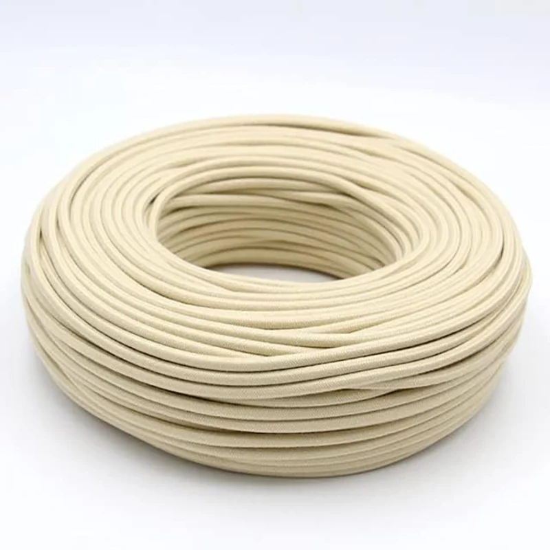 Textilummanteltes Stromkabel 2×0,75 mm²