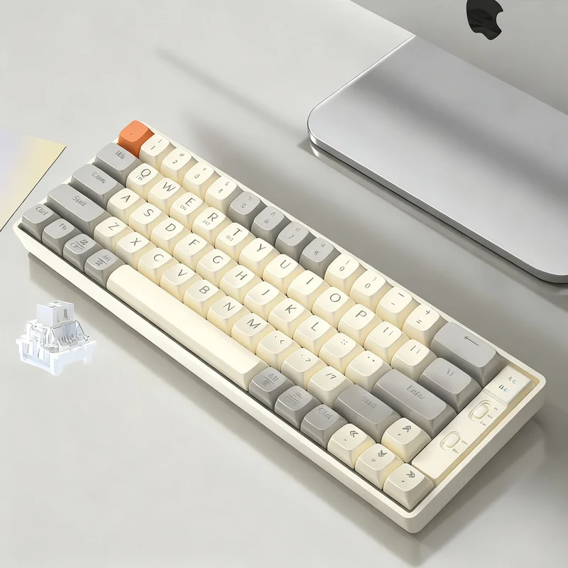 Kabelgebundene Gaming-Tastatur mit mechanischen Schaltern