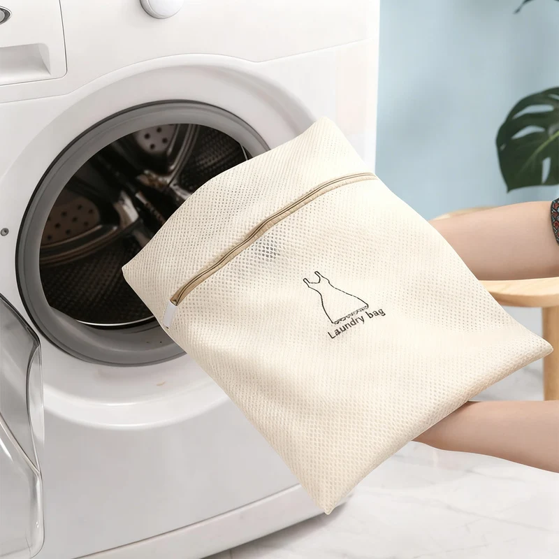 Wäschenetz-Set aus Polyester, Sandwich-Netzstoff